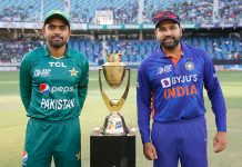 India's Rohit Sharma and Pakistan's Babar Azam