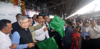 India's first aluminum goods train launched