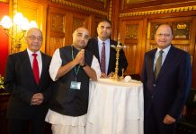 Stockport MP Navendu Mishra organized the Diwali festival for the second consecutive year