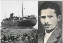 SS which sank with 280 Indians in World War II. Memorials will be made to Tilawa