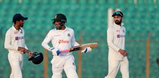 India beat Bangladesh to take a 1-0 lead in the Test series