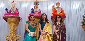 Councilors celebrated Ladies Day at Sri Swaminarayan Mandir Kingsbury