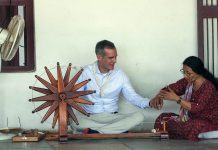 US Ambassador Garcetti visited Sabarmati Ashram